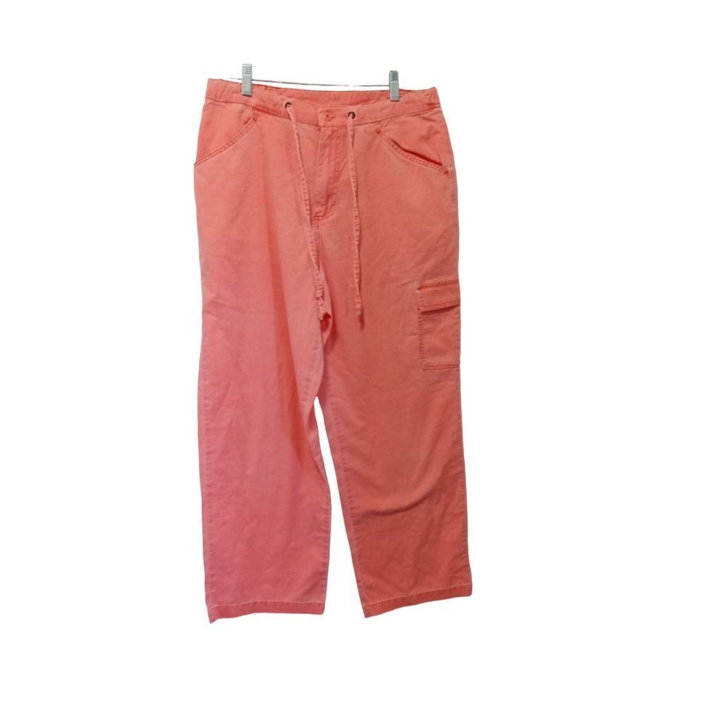 White Stag peach wide leg caro style casual boho‎ pants 10/P